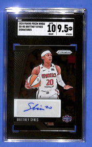2024 Panini Prizm WNBA - Signatures Brittney Sykes #SG-BS (AU) SGC 9.5/10 Auto