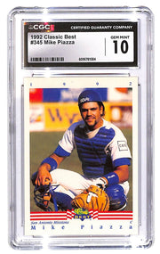 1992 Mike Piazza Classic Best Minor League - #345 (RC) CGC Gem Mint 10