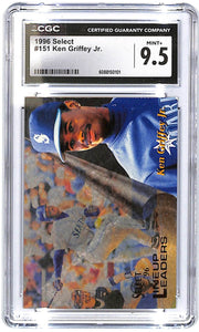 1996 Ken Griffey Jr. Select #151 CGC Mint Plus 9.5