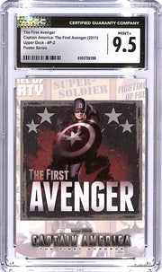 2011 Upper Deck Captain America The First Avenger Poster Series #2 CGC 9.5