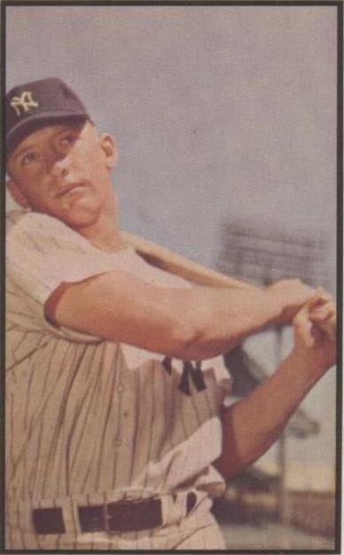 1983 C.C.C. 1953 Bowman Color Reprints Mickey Mantle #59 CGC 8 MT/NM (HOF)