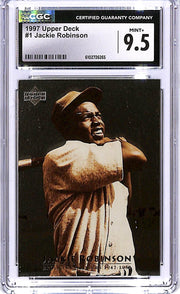 1997 Upper Deck Jackie Robinson #1 CGC 9.5 Dodgers