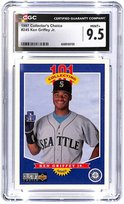 1997 Ken Griffey Jr. Upper Deck Collector's Choice Checklist  #245 CGC 9.5