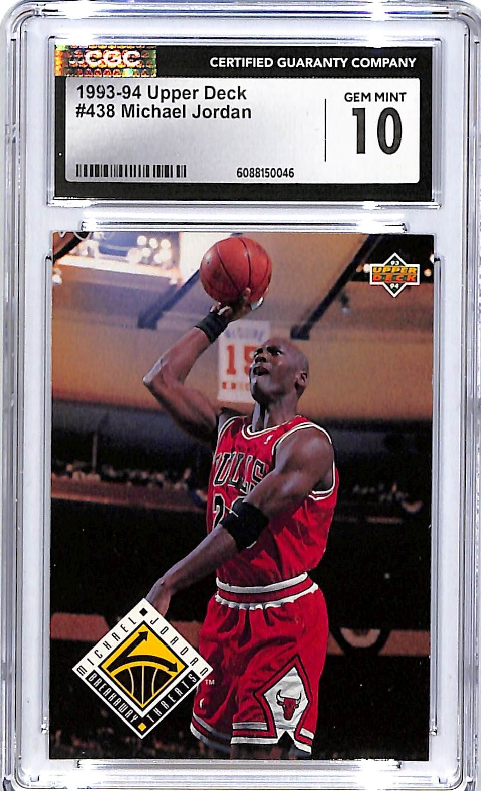 1993-94 Upper Deck Michael Jordan #438 CGC 10 Bulls