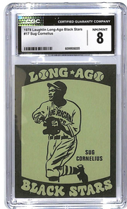 1978 Laughlin Long Ago Black Stars CGC 8 Sug Cornelius #17