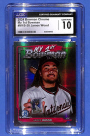 2024 Bowman Chrome - My 1st Bowman James Wood #M1B-38 (RC) CGC 10 Gem Mint