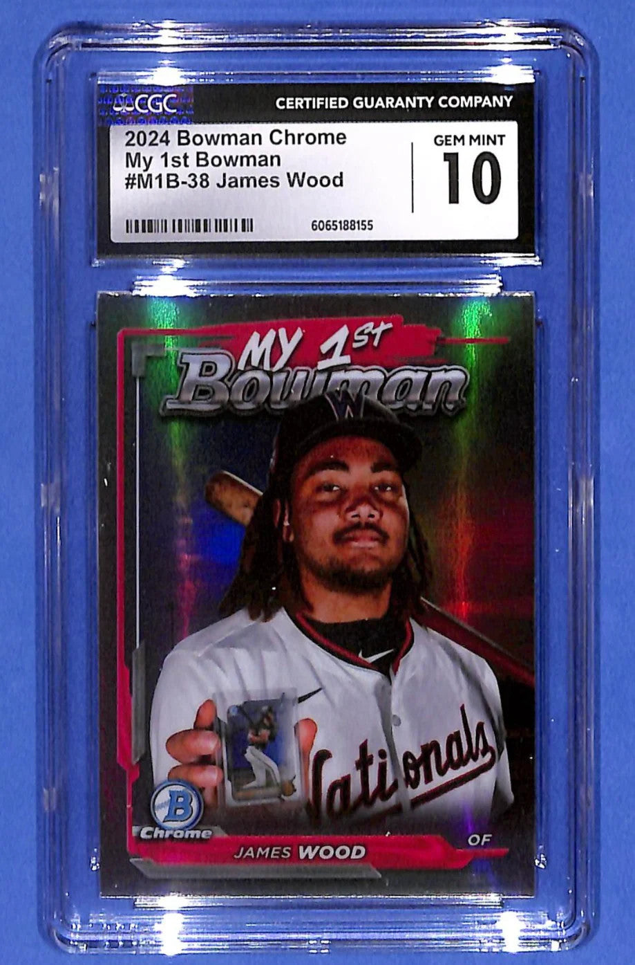 2024 Bowman Chrome - My 1st Bowman James Wood #M1B-38 (RC) CGC 10 Gem Mint