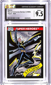 1990 Impel Marvel Universe Series 1 Storm #24 CGC 9.5