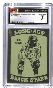 1978 Laughlin Long Ago Black Stars CGC 7 Bill Yancey #30