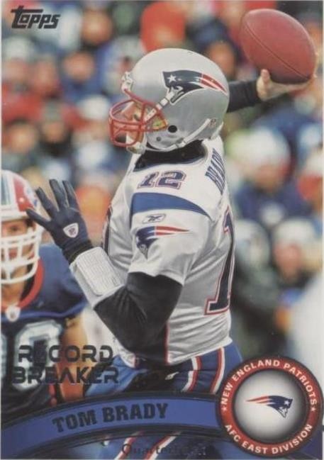 2011 Topps - Checklist Tom Brady #204 CGC 10 Gem Mint Brady Breaks Record