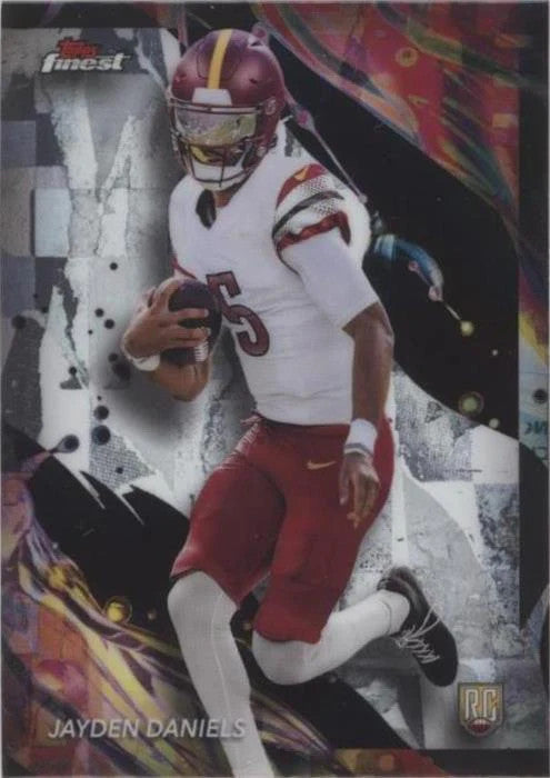 2024 Topps Finest - Uncommon Jayden Daniels #167 (RC) CGC 10 Gem Mint Commanders