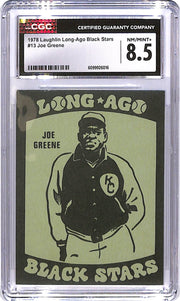 1978 Laughlin Long Ago Black Stars CGC 8.5 Joe Greene #13