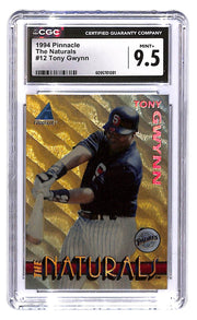 1994 Tony Gwynn Pinnacle The Naturals #12 CGC Mint Plus 9.5