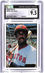 1976 SSPC Jim Rice #405 Rookie RC CGC 9.5 Red Sox