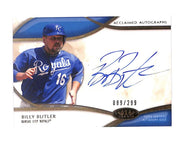 2014 Billy Butler Topps Tier One Acclaimed Autographs - AA-BBU #89/299