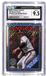 2023 Topps Update Nolan Ryan Silver Pack CGC 9.5 T88CU-97 Angels