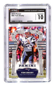 2017 Tom Brady Panini - #66 CGC Mint 10
