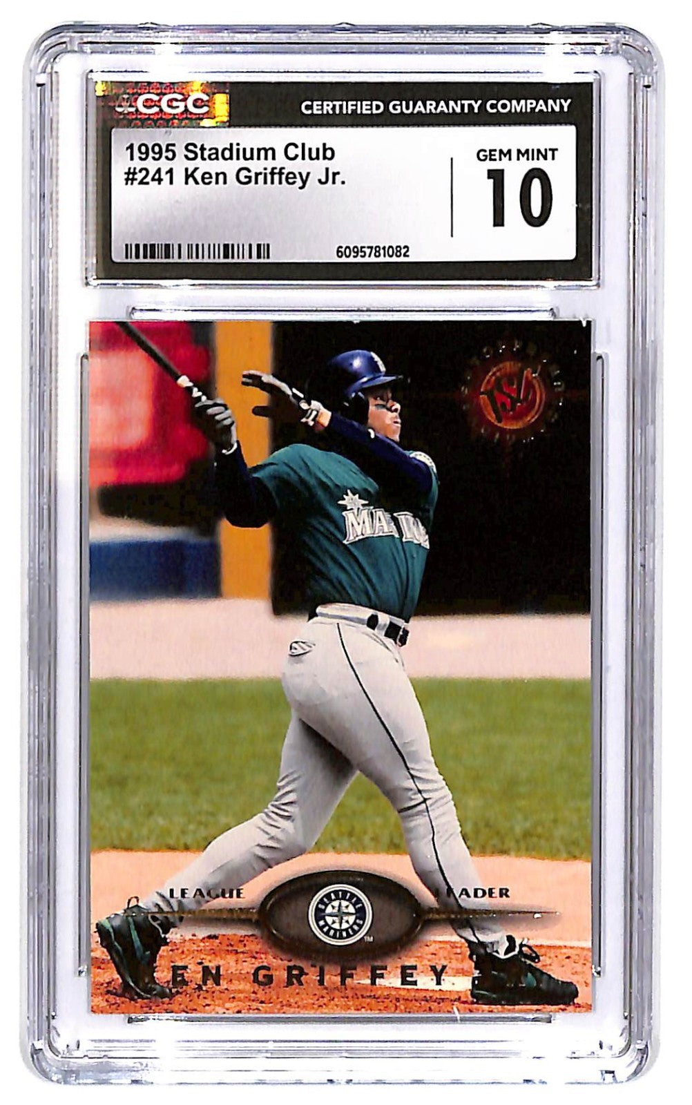 1995 Ken Griffey Jr.  Topps Stadium Club -  #241 CGC Mint 10