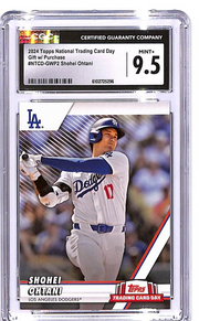 2024 Topps National Trading Card Day Shohei Ohtani CGC 9.5 Dodgers