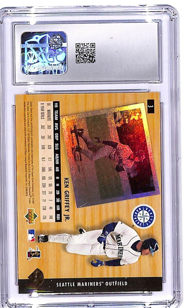 1997 Upper Deck UD3 Ken Griffey Jr #3 CGC 9 Mariners