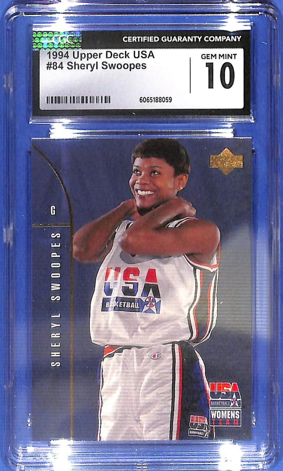 1994 Upper Deck USA Sheryl Swoopes #84 CGC 10