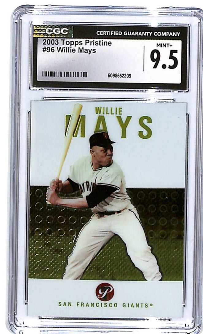 2003 Topps Pristine WIllie Mays #96 CGC 9.5 San Francisco Giants