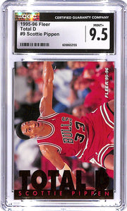 1995-96 Fleer Scottie Pippen Total D #9 CGC 9.5 Bulls