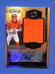2024 Panini Certified Freshman Fabric Mirror Auto Troy Franklin #FMS-TF #/349