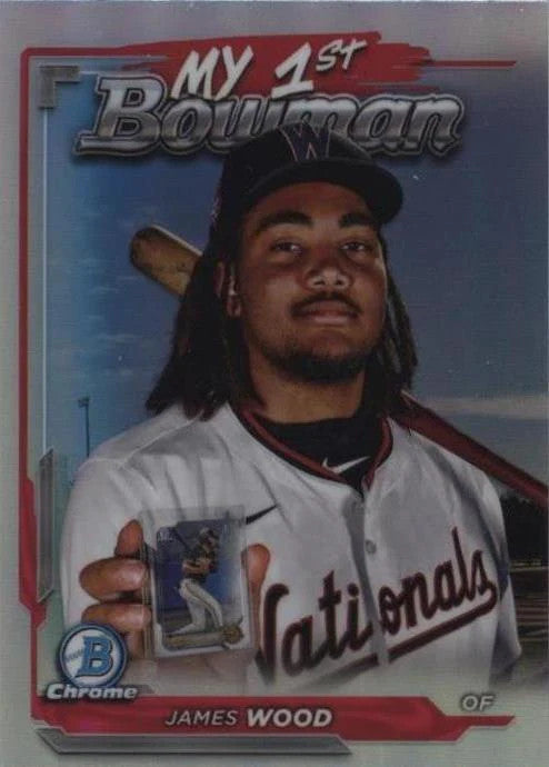 2024 Bowman Chrome - My 1st Bowman James Wood #M1B-38 (RC) CGC 10 Gem Mint