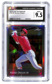 2019 Shohei Ohtani Leaf National Convention - #TN-55 CGC Mint Plus 9.5