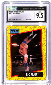1991 Impel WCW Ric Flair #42 CGC 9.5