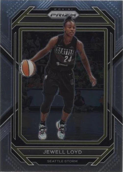 Signed 2023 Panini Prizm WNBA Jewell Loyd #43 PSA/DNA Certified Authentic