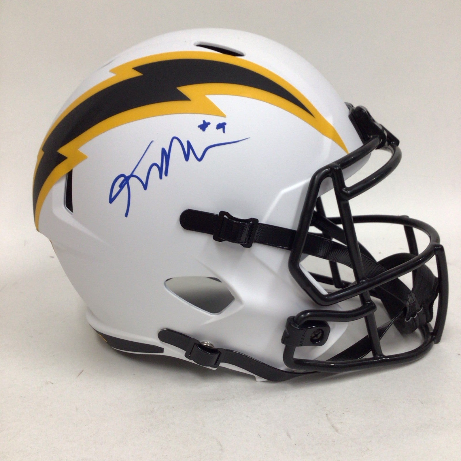 Kenneth Murray Signed Full Size Helmet Auto Autograph Chargers