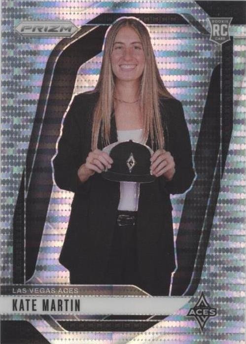 2024 Panini Prizm WNBA - Kate Martin #148 Pulsar Prizm #111/499 (RC) SGC 10
