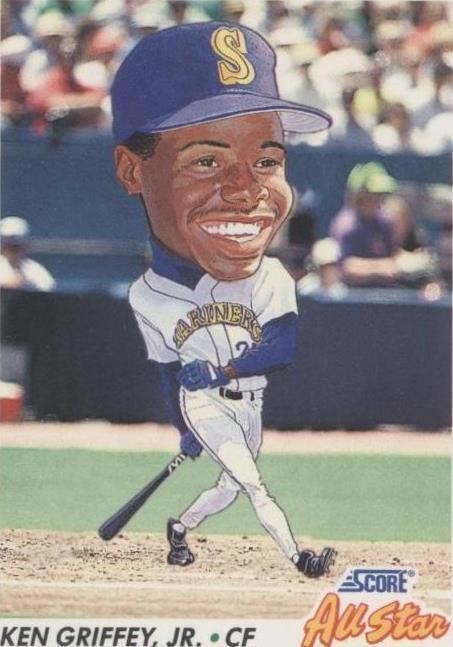 1992 Score All-Star Ken Griffey Jr (HOF) #436 CGC 10 Gem Mint Seattle Mariners