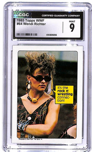 1985 Topps WWF Wendi Richter #64 CGC 9