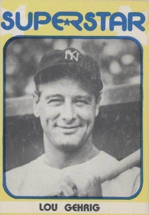 1980 TCMA Superstars Lou Gehrig (HOF) #27 CGC 9 Mint New York Yankees