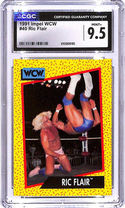 1991 Impel WCW Ric Flair #40 CGC 9.5