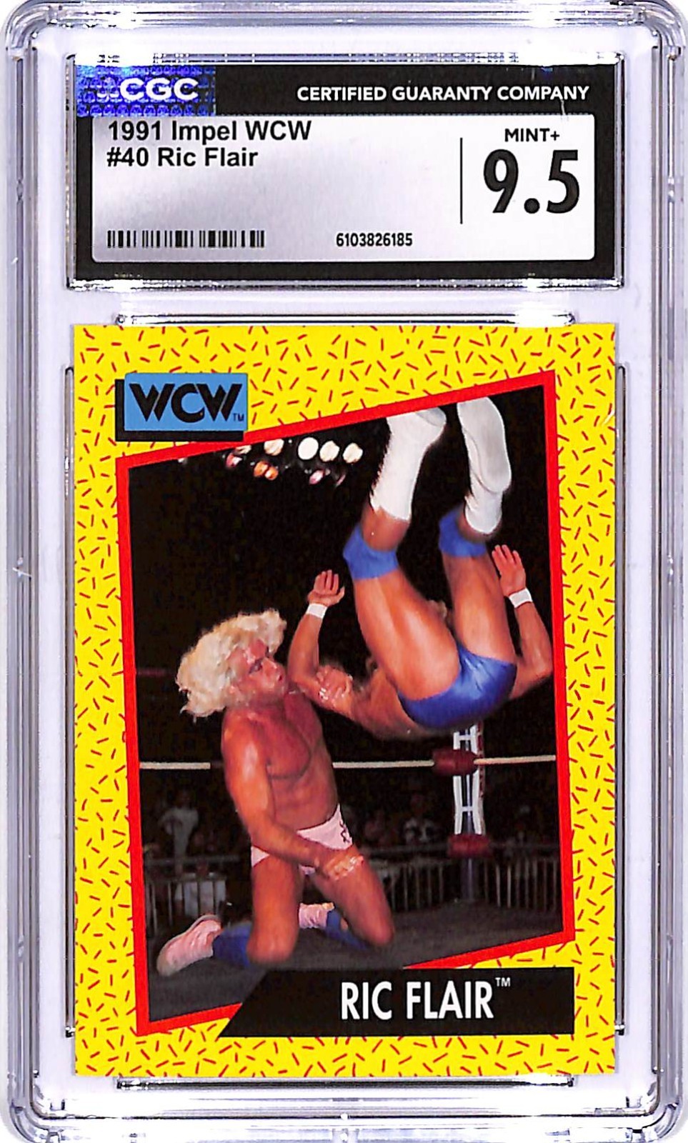 1991 Impel WCW Ric Flair #40 CGC 9.5