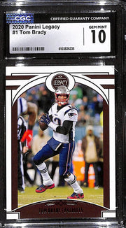2020 Panini Legacy - Tom Brady #1 CGC 10