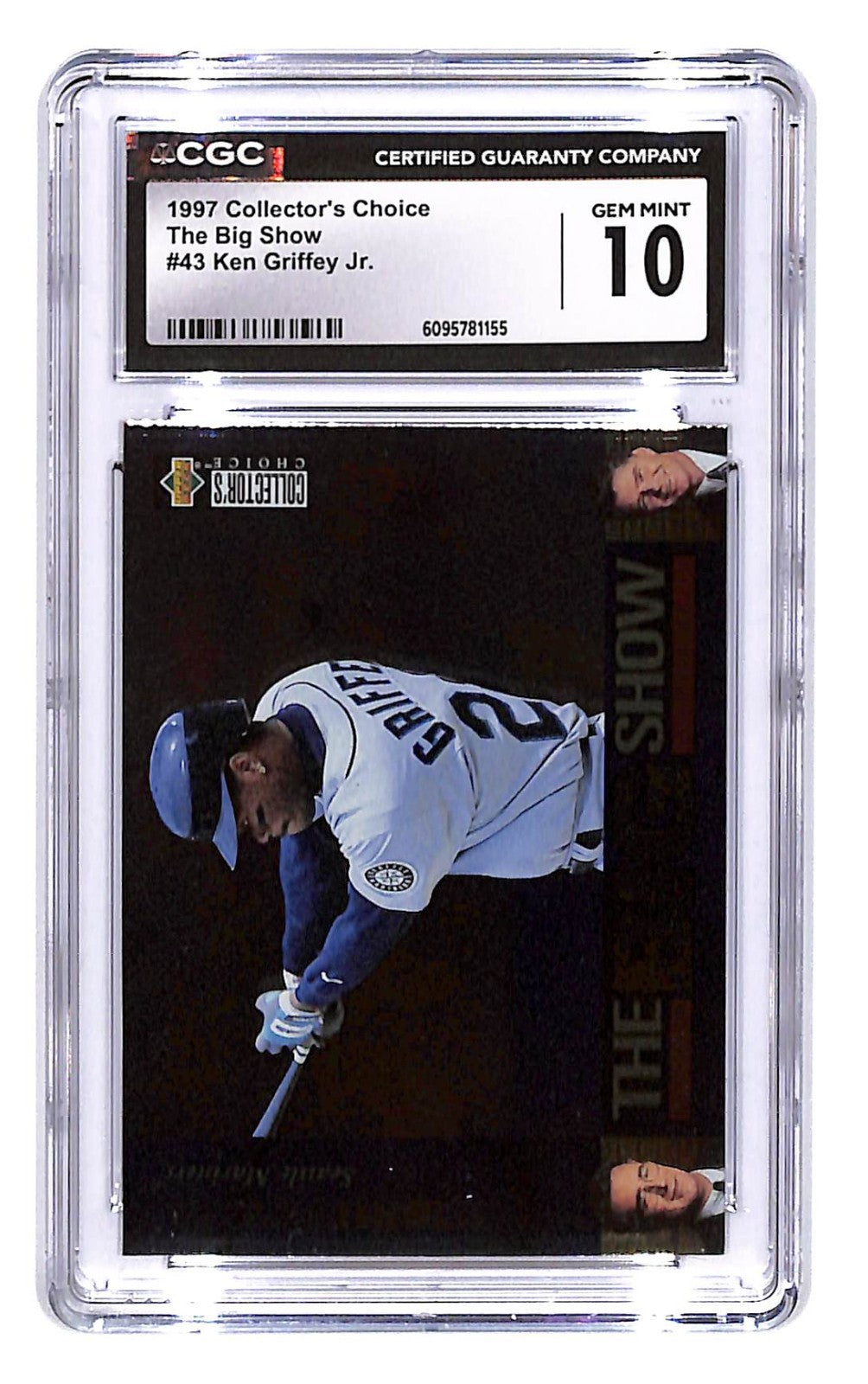1997 Upper Deck Collector's Choice - The Big Show Ken Griffey Jr #43 CGC 10