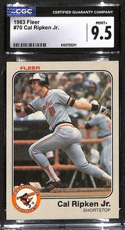 1983 Fleer - Cal Ripken #70 CGC 9.5