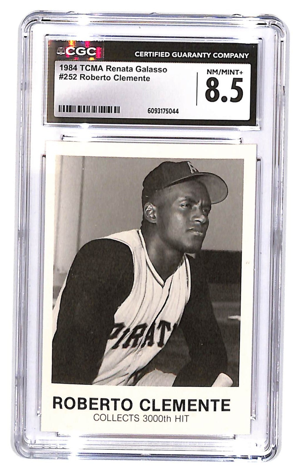 1977-84 Roberto Clemente TCMA Renata Galasso - Series 6  #252 CGC 8.5