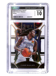 2023/24 Panini Select Cason Wallace #321 RC White #22/149 CGC 10 GM OKC Thunder