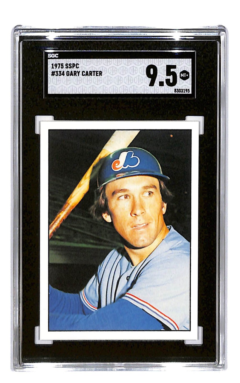 1976 SSPC - Gary Carter #334 SGC 9.5 Rookie Card Montreal Expos (HOF)