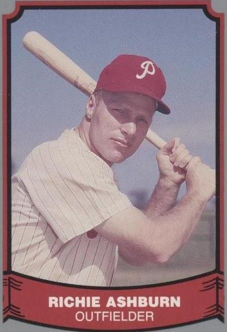 1988 Pacific Baseball Legends Signed Richie Ashburn #8 PSA/DNA Certified