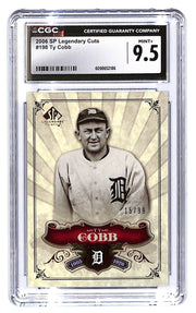 2006 Ty Cobb SP Legendary Cuts - #15/99 CGC Mint Plus 9.5
