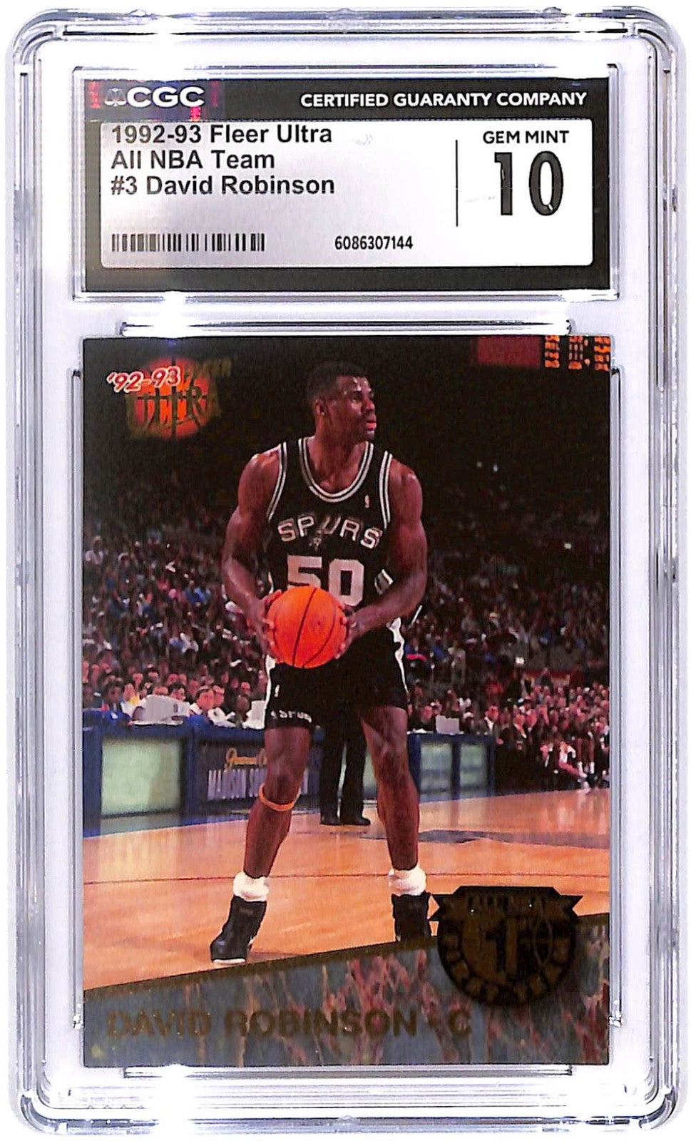1992-93 David Robinson Fleer Ultra - All NBA Team #3 CGC Mint 10