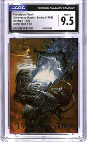 1994 SkyBox Ultraverse Master Series Prototype Flash UltraFlash Foil CGC 9.5