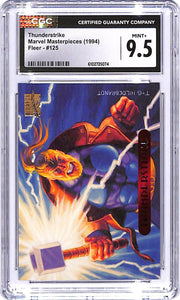 1994 Fleer Marvel Masterpieces Thunderstrike #125 CGC 9.5